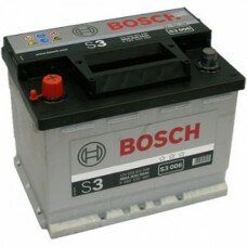 Аккумулятор Bosch S3 L Silver 0092S30060 ЛЕВЫЙ [+] 12V 56AH 480A 242*175*190